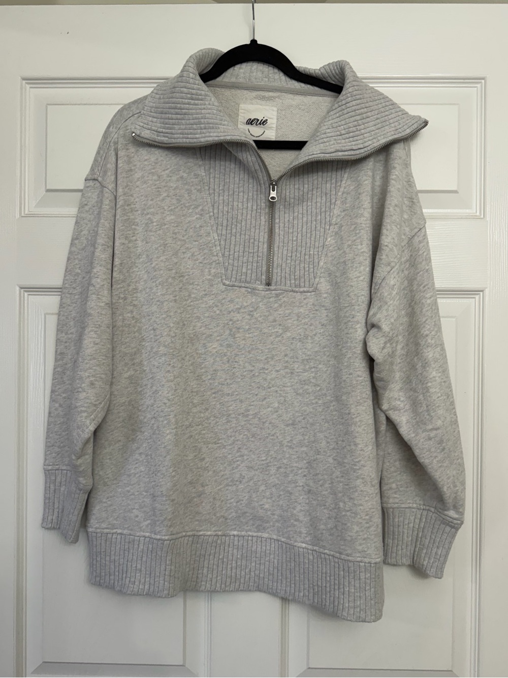 Aerie Quarter zip Sweatshirt | Size Medium